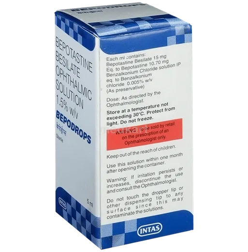 bepodrops eye drops 5 ml